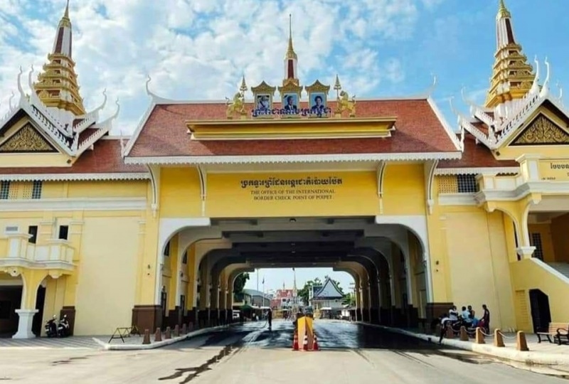 Campuchia - Thái Lan mở lại cửa khẩu Poipet-Aranyaprathet sau 2 năm đóng cửa do Covid-19